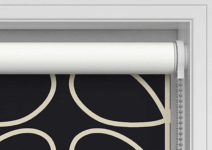 Orla Kiely Jumbo Linear Stem, Liquorice - Twist&Fit Roller Blind - Image 10